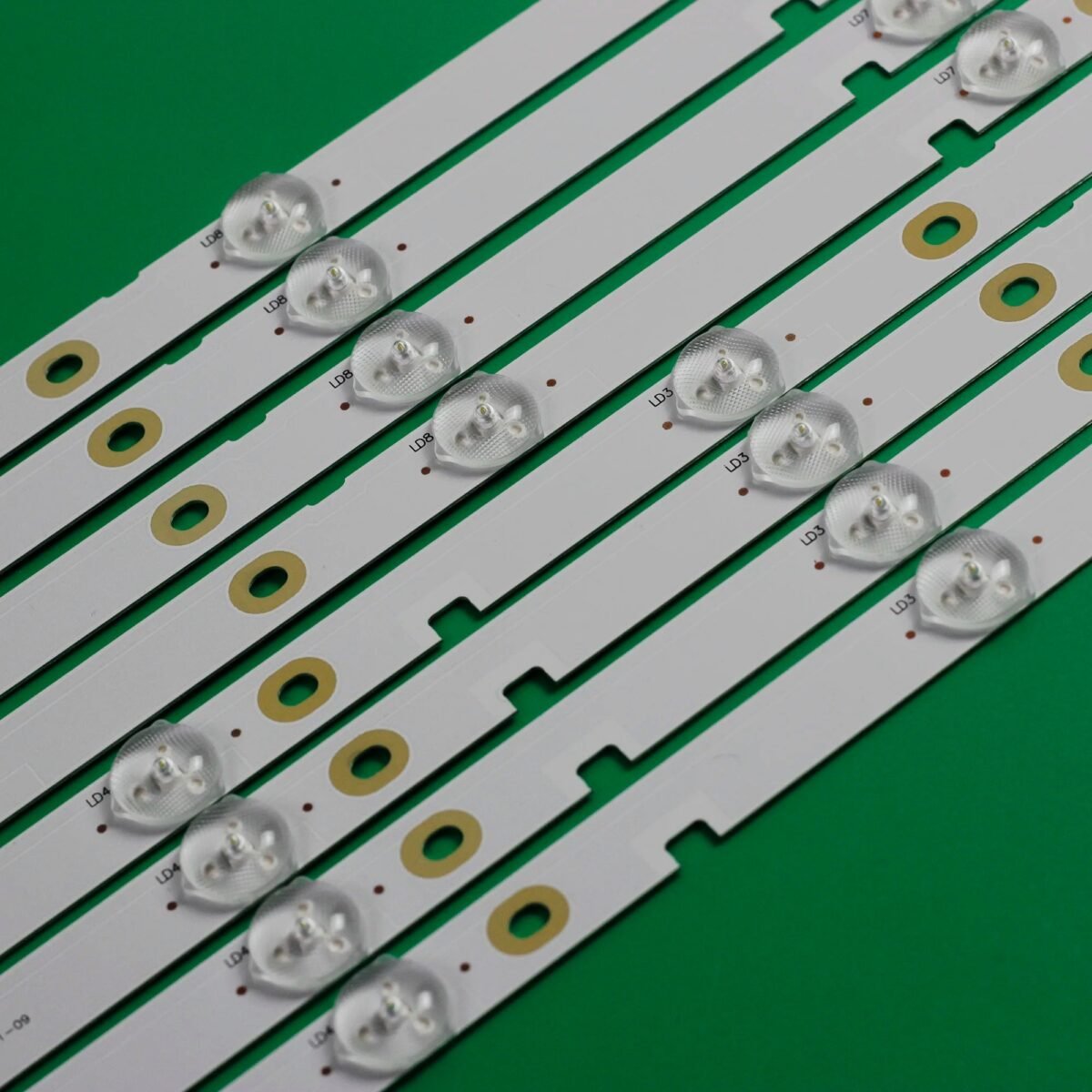TIRAS LED HISENSE 49" H49MEC3050 49K300U H49M3000 LED49K300U LED49EC520UA LED49EC620UA - Imagen 6
