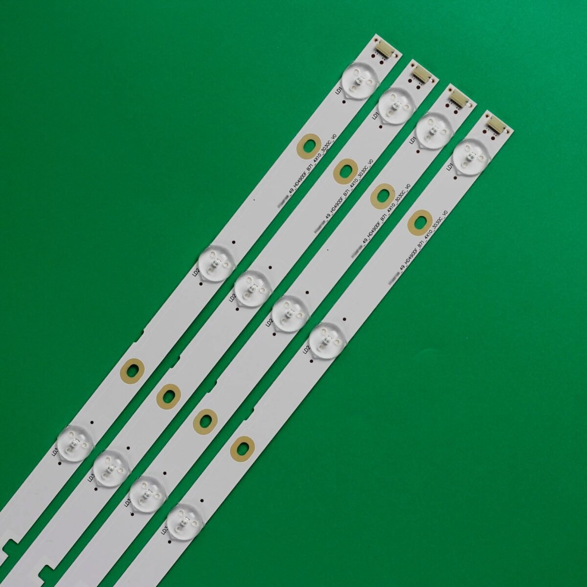 TIRAS LED HISENSE 49" H49MEC3050 49K300U H49M3000 LED49K300U LED49EC520UA LED49EC620UA - Imagen 5