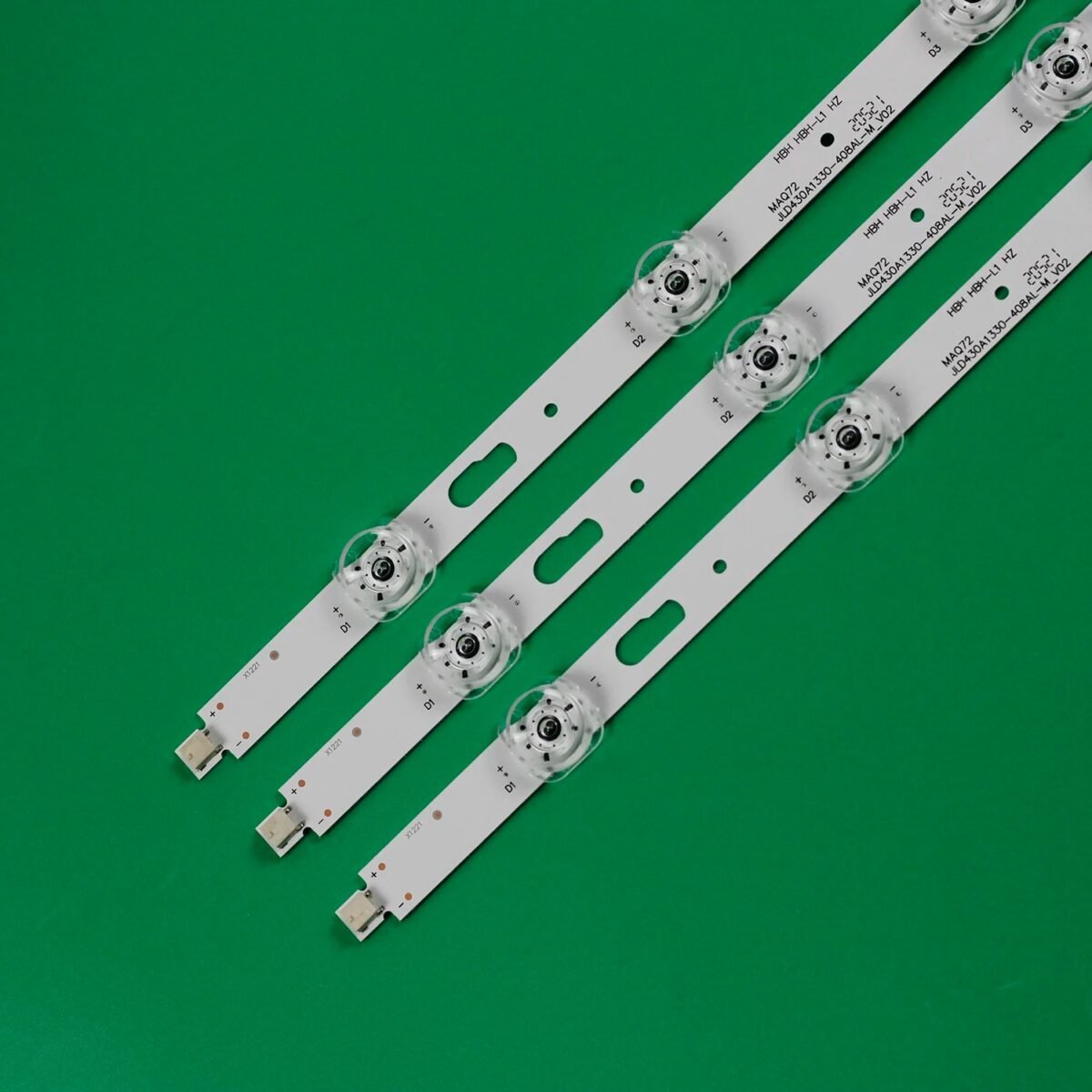 KIT TIRAS DE LED para UE43TU7090U, UE43TU8070U, UE43TU7100K, UE43TU8000, UA43TU7000, UA43TU8000, GU43TU8079U, CY-GT043HGAY1V - Imagen 5