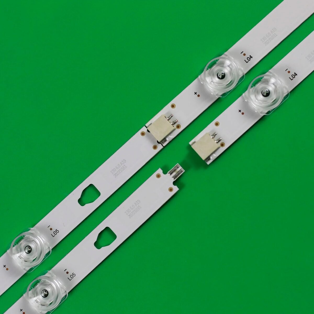 KIT TIRAS DE LED para RF-BS400S30-0701S-10 A2 C400F18E1CG01 C400F18E1CG02 LGU40D5TN - Imagen 3