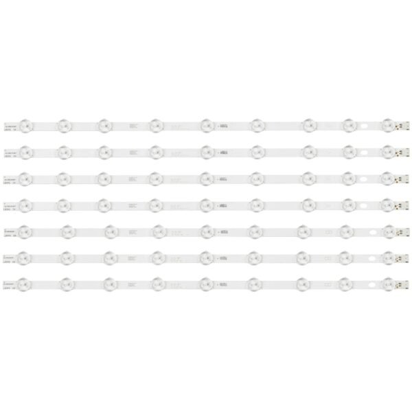 KIT TIRAS DE LED para TX-50A300E TX-50A300B 50HYT62U TE50275S20F1T10D VES500UNDC-2D-N01 VES500UNDA 50 NDV