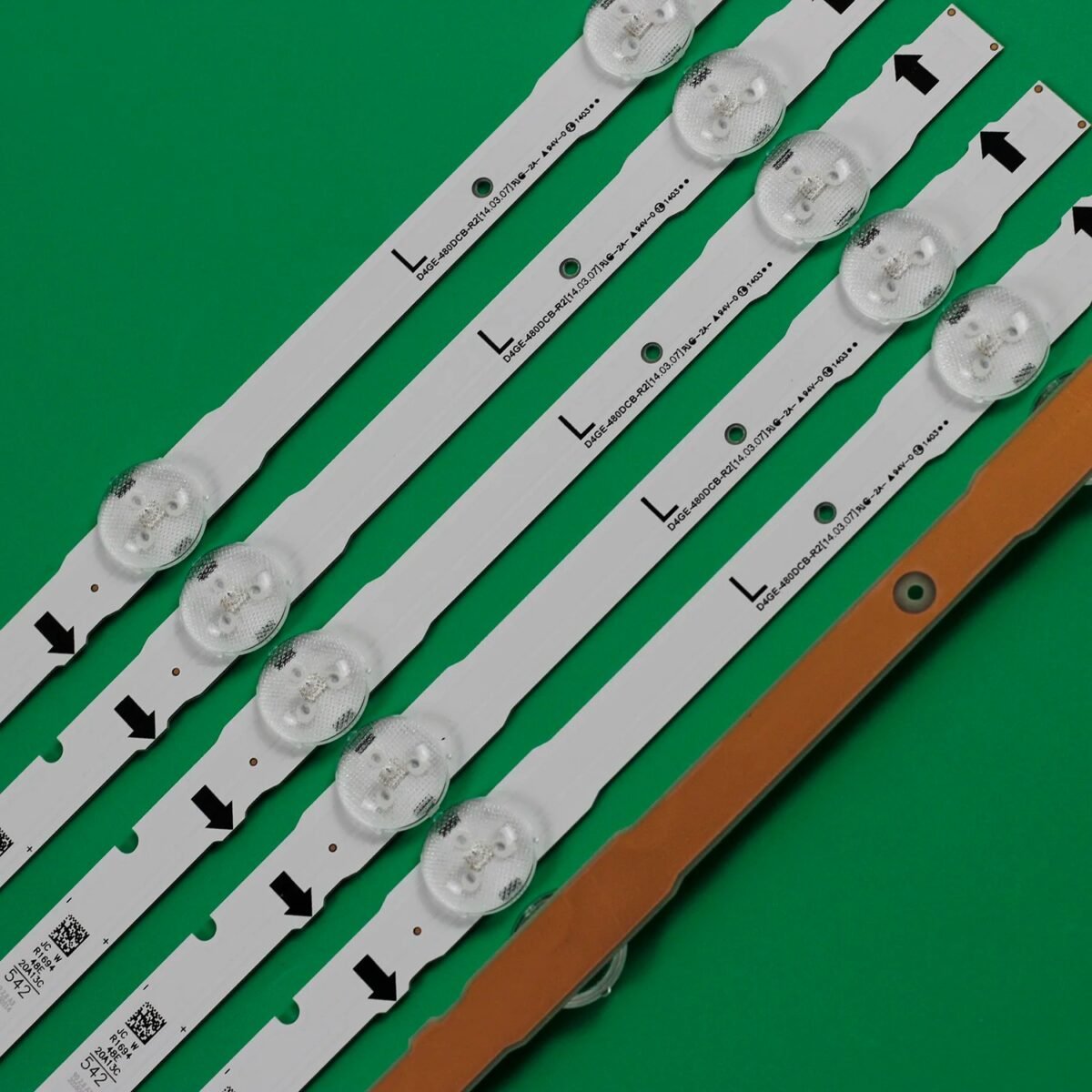 KIT TIRAS DE LED para UA48H5100AW UE48H5270AU UE48H5500AW UE48H5570SS UE48H6240AW UE48H6650 UE48H6648 UE48H6248 - Imagen 2