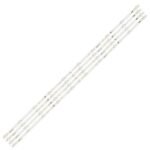 KIT TIRAS DE LED para JS-D-JP50DM-101EC, 988141T.30066.4P, R72-50D04-029, E493538, ROJEM, HBTV-50K5S, RC50B19S-4KSM, MS-L2608