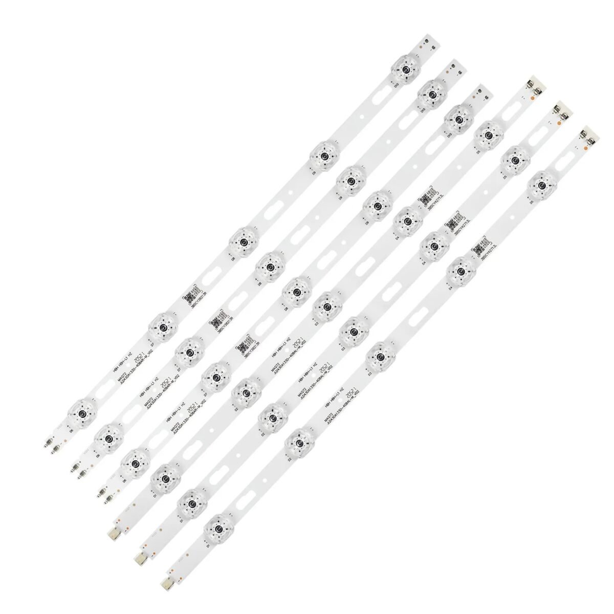 KIT TIRAS DE LED para UE43TU7090U, UE43TU8070U, UE43TU7100K, UE43TU8000, UA43TU7000, UA43TU8000, GU43TU8079U, CY-GT043HGAY1V
