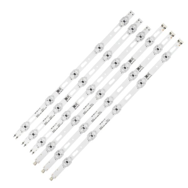 KIT TIRAS DE LED para UE43TU7090U, UE43TU8070U, UE43TU7100K, UE43TU8000, UA43TU7000, UA43TU8000, GU43TU8079U, CY-GT043HGAY1V