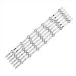 KIT TIRAS DE LED para 49U5766DB 49U6763DB 49A06USB VES490QNDL-2D-U11 N12 VES490QNDS 490 DRT VNB A TIPO B SVV490A59A B