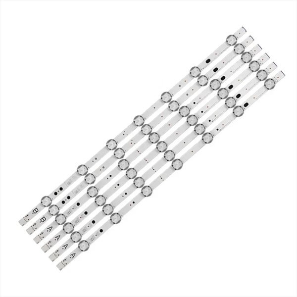 KIT TIRAS DE LED para 49U5766DB 49U6763DB 49A06USB VES490QNDL-2D-U11 N12 VES490QNDS 490 DRT VNB A TIPO B SVV490A59A B