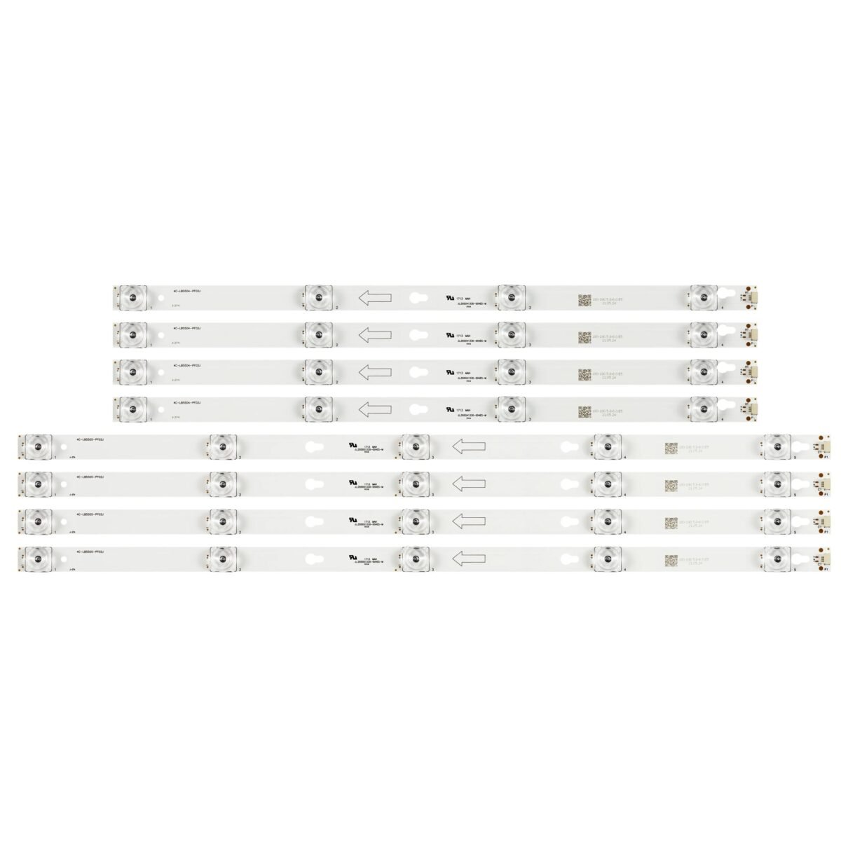 KIT TIRAS DE LED para Thomson 55UC6306 55UC6316 55UC6426 55UC6326 55UC6406 TOT 55D2900