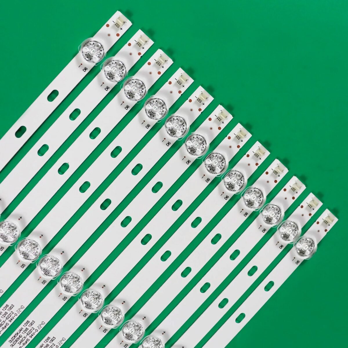 KIT TIRAS DE LED para SBA SL65V3 65C9 DLED65HD 12X6 1003 DLED65KJAH 12X6 E177671B PEC BPM2V0 1733 KJ65D06-ZC22AG-03 - Imagen 4