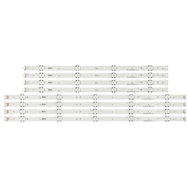 KIT TIRAS DE LED para LG 49UH610A 49UH6100 49LF5100 49UH6030 49UF640V 49UF6407 49LF510V LGE _ WICOP_49inchh _ UHD/FHD