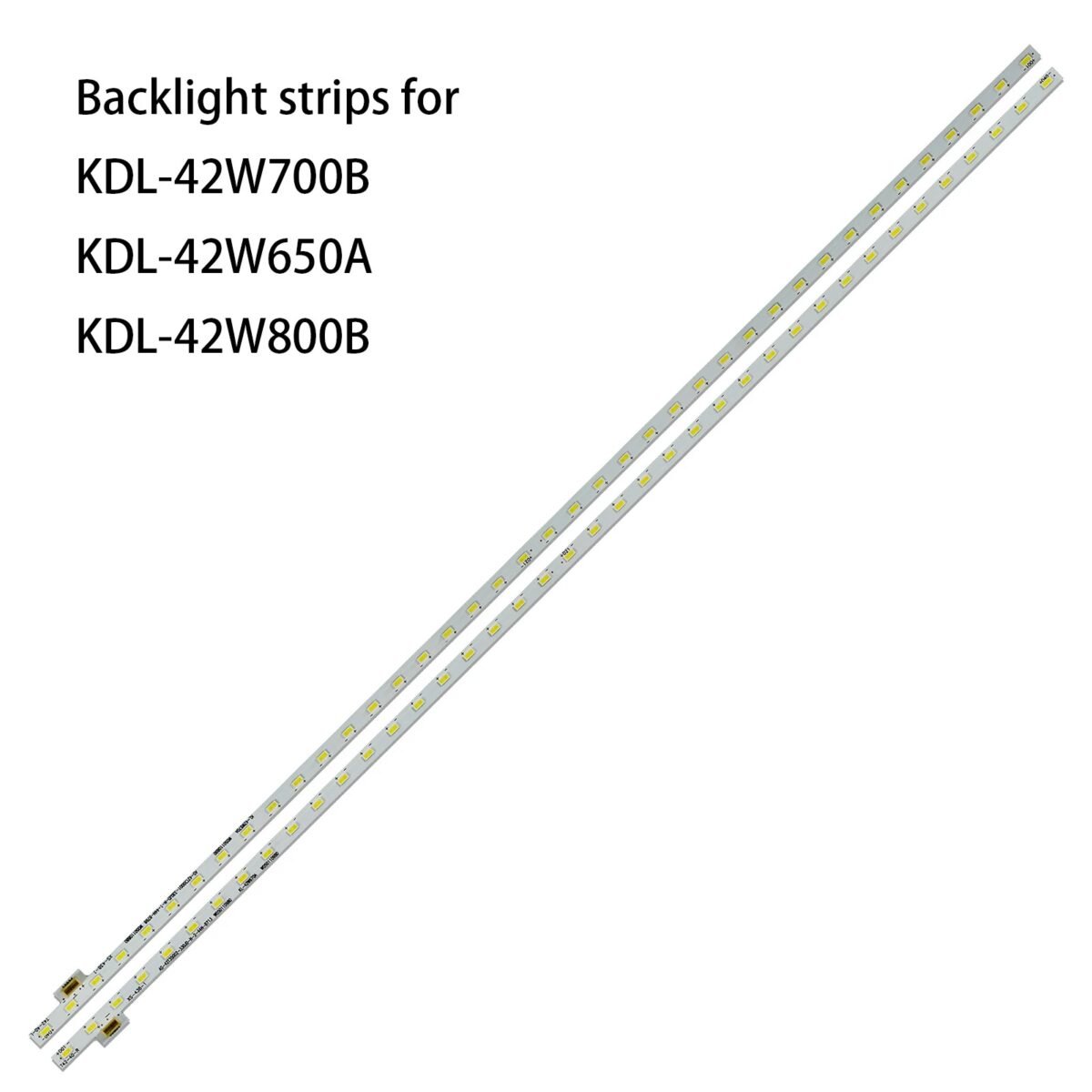 KIT TIRAS DE LED para SONY KDL-42W655A KDL-42W655D KDL42w655a KDL-42W650A 2 KDL-42W653A KDL-42W654A KDL-42W829B KDL-42W706B KDL-42W705B KDL-42W815B KDL-42W828B