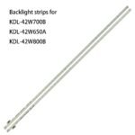 KIT TIRAS DE LED para SONY KDL-42W655A KDL-42W655D KDL42w655a KDL-42W650A 2 KDL-42W653A KDL-42W654A KDL-42W829B KDL-42W706B KDL-42W705B KDL-42W815B KDL-42W828B