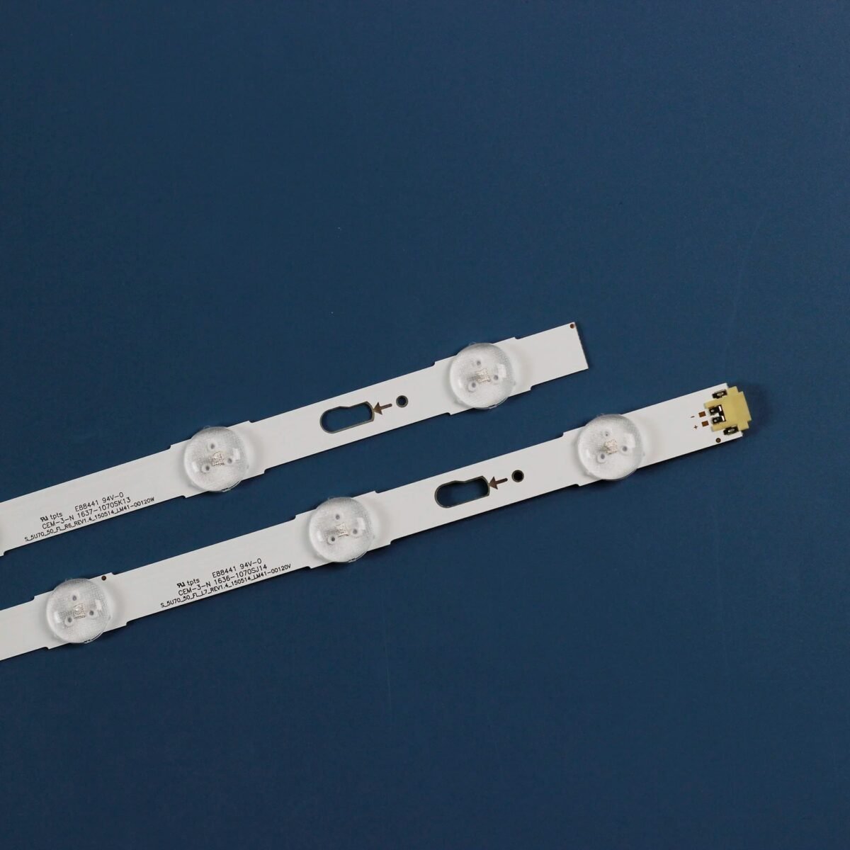 KIT TIRAS DE LED para UA50JU7000 UE50JU6400 UN50MU6070 UE50JU6400k UN50JU7100FXZA V5DU-500DCA-R1 500DCB BN96-34795A BN96-34796A - Imagen 4