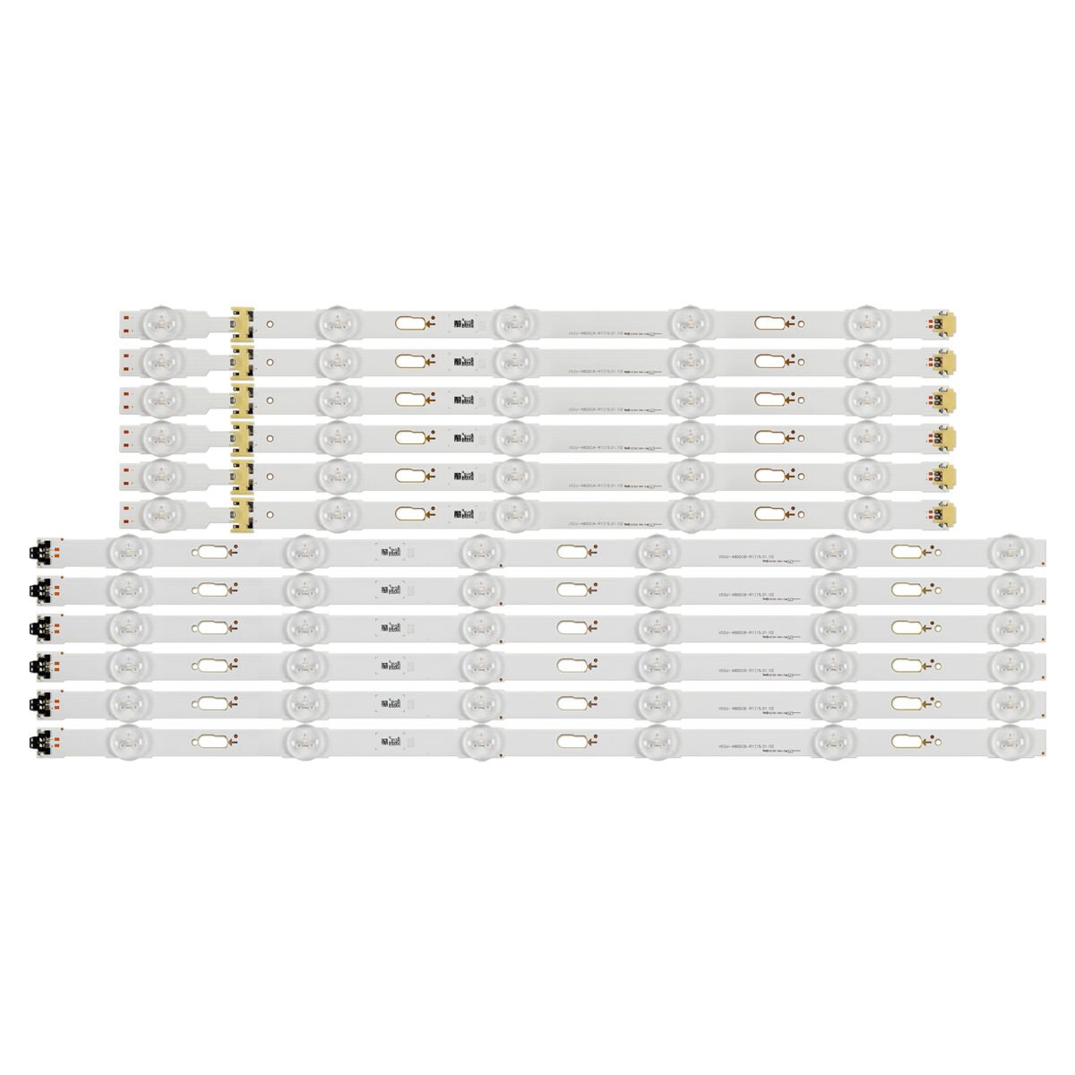 KIT TIRAS DE LED para 48" UE48JU6050U UE48JU6060 UE48JU6640U UE48JU6445 UE48JU7500 UE48JU6000 UE48JU6072U UE48JU6400U