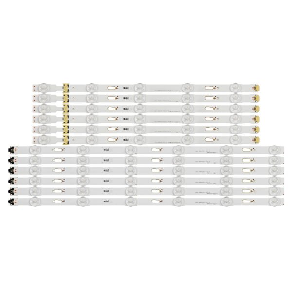 KIT TIRAS DE LED para 48" UE48JU6050U UE48JU6060 UE48JU6640U UE48JU6445 UE48JU7500 UE48JU6000 UE48JU6072U UE48JU6400U