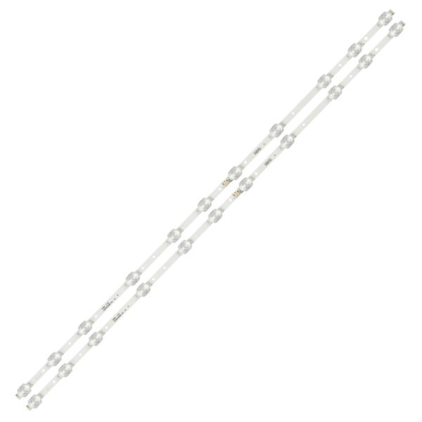KIT TIRAS DE LED para Hisense GIC43LB32-3030F2.1D-v0.9, 4C-LB4311-ZM06J, 43HR330M11A1, 43S421, 43A260, 43A460, 43V2, 43F6F, 43L2F, 43D6