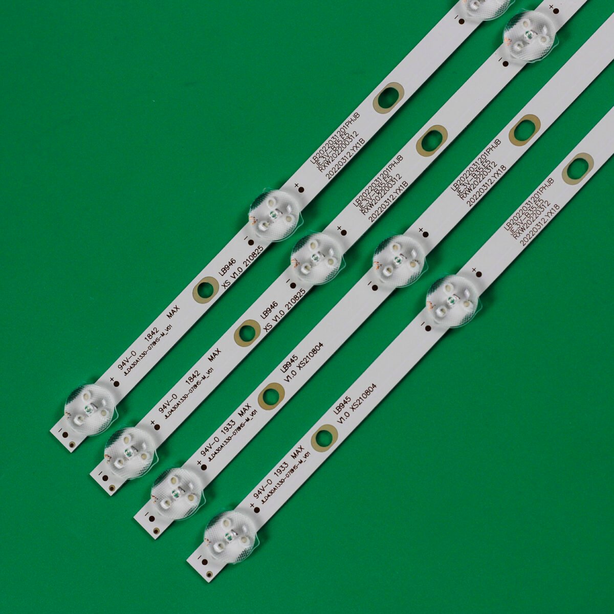 KIT TIRAS DE LED para TOSHIBA 43V5863DG 43GS352B 43GX551B 43HK25T74U 43V5863DB 43T6863DB 43V6863DB 43T5863DB SVV430A52_B - Imagen 2