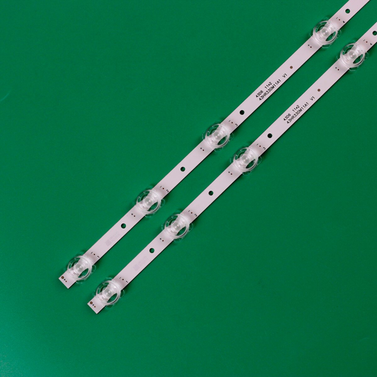 KIT TIRAS DE LED para Hisense GIC43LB32-3030F2.1D-v0.9, 4C-LB4311-ZM06J, 43HR330M11A1, 43S421, 43A260, 43A460, 43V2, 43F6F, 43L2F, 43D6 - Imagen 3
