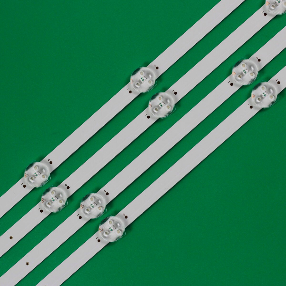 KIT TIRAS DE LED para TOSHIBA 43V5863DG 43GS352B 43GX551B 43HK25T74U 43V5863DB 43T6863DB 43V6863DB 43T5863DB SVV430A52_B - Imagen 4