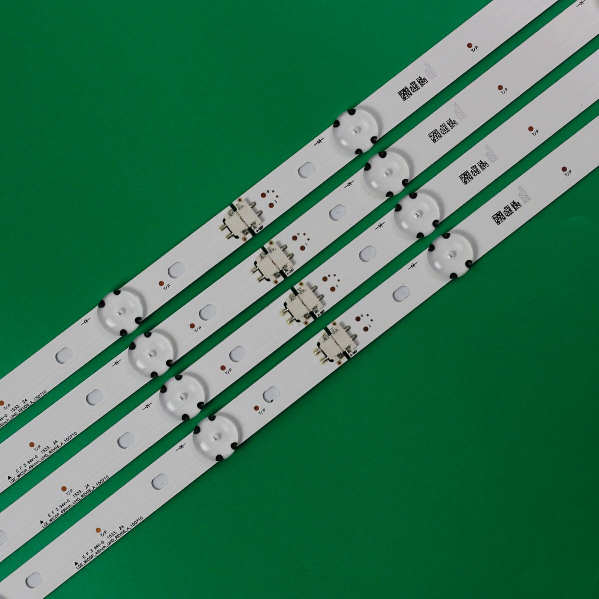 KIT TIRAS DE LED para LG 49UH610A 49UH6100 49LF5100 49UH6030 49UF640V 49UF6407 49LF510V LGE _ WICOP_49inchh _ UHD/FHD - Imagen 3