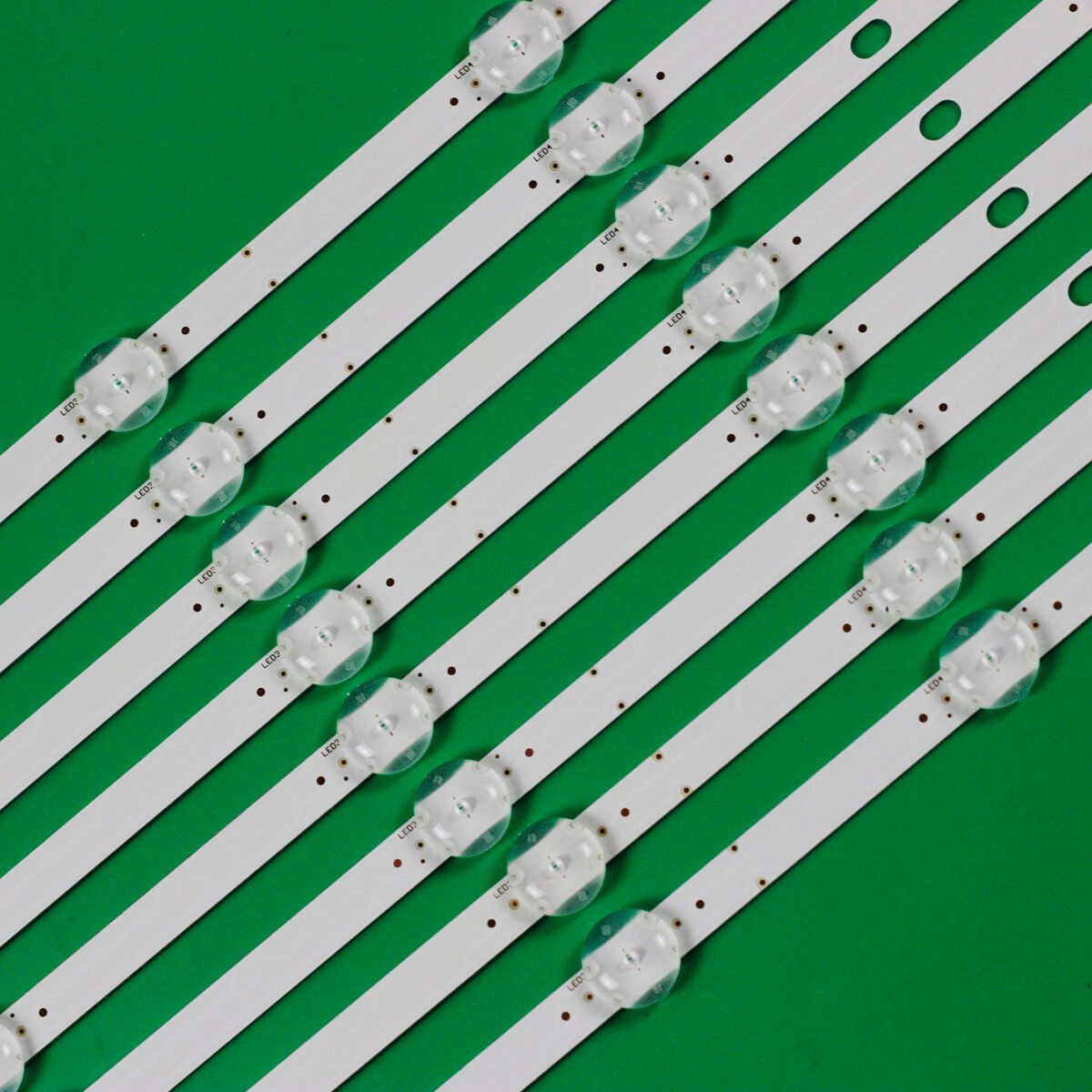 KIT TIRAS DE LED para Panasonic TX-49FX555E TX-49GX555B TX-49FX550B BTX-49GX550B 49V5863DG - Imagen 4