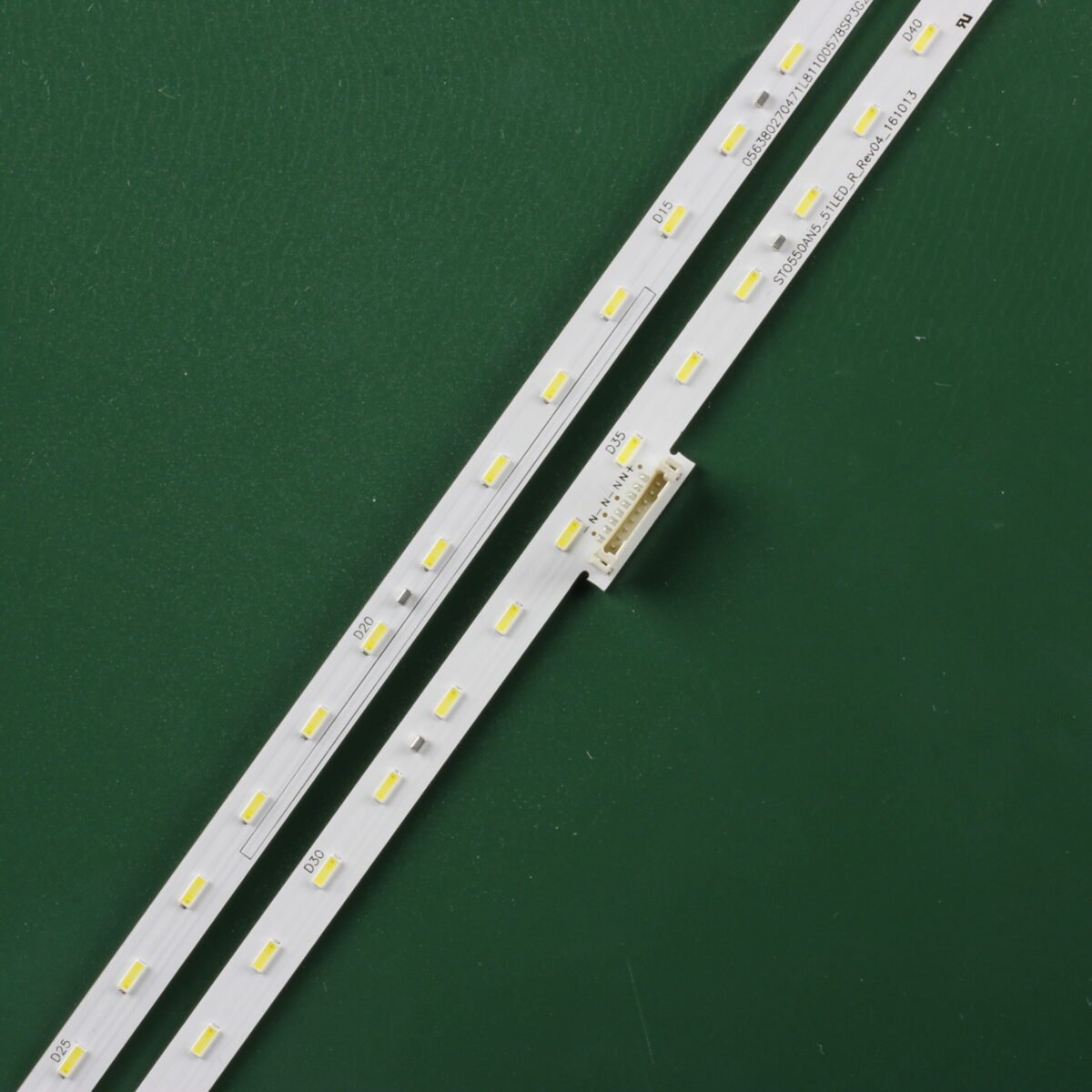 KIT TIRAS DE LED para SONY XBR-55X800E KD-55XE7005 KD-55XE8577 KD-55XE5896 V550QWME03 V55QWSE09 734.0250K.0002 734.02511.0001 - Imagen 4