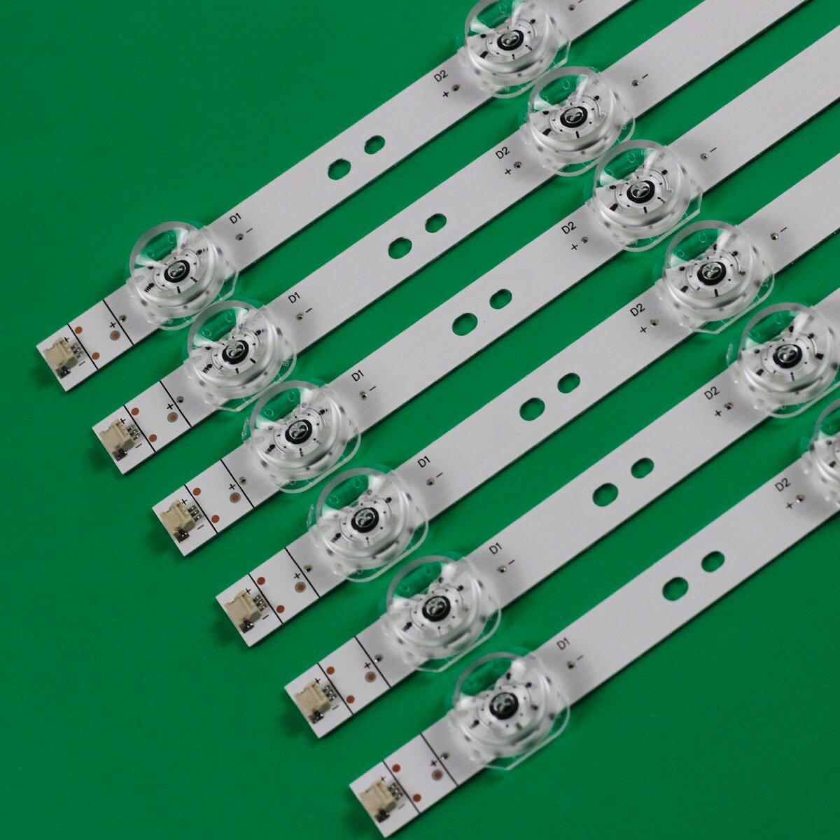 KIT TIRAS DE LED para HISENSE, 65AE7200F, 65A7300, 65A7300FTUK, 65AE7000F, 65AE7000, 65AE7300, 65A7120FS, HZ65A52E, HZ65A55E, SVH650AH8 - Imagen 5
