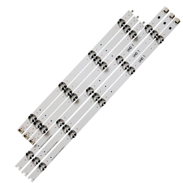 KIT TIRAS DE LED para  LG 43UH6509 43UH652T 43UH656V 43UH668V 43UH676V 43UH650V 43UH661V 43UW660H 43UH651V 43UH671V 43UH6507