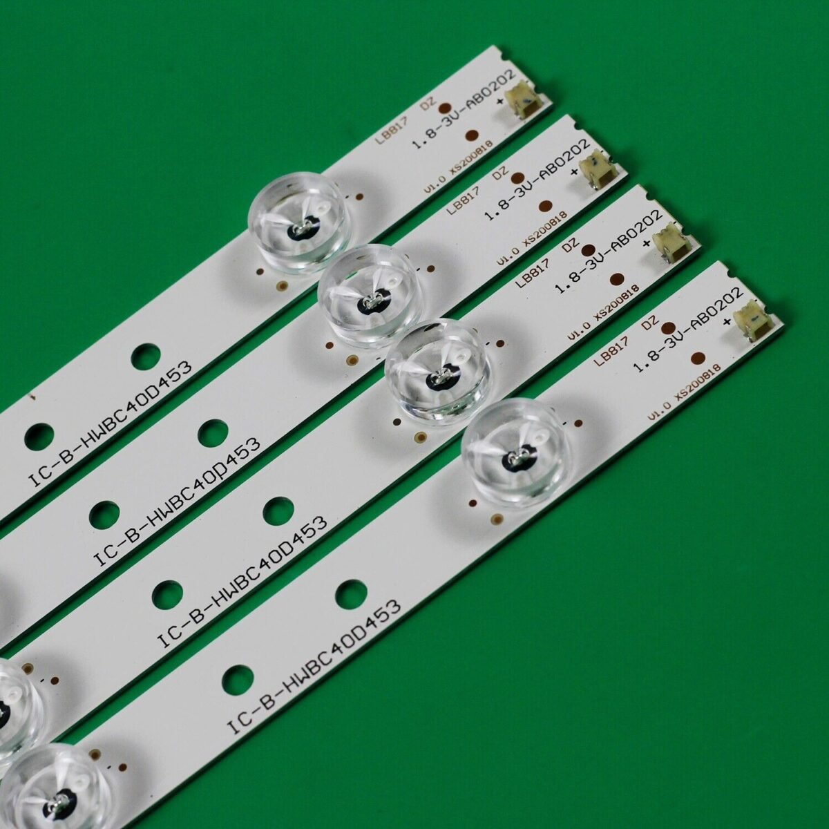 KIT TIRAS DE LED para IC-B-HWBC40D453 40/233FDVD S4-Z5-V3-2 40/233F 40/233I V400H1J V400HJ6-PE1 40F21B-FHD 40F22B-FHD - Imagen 3