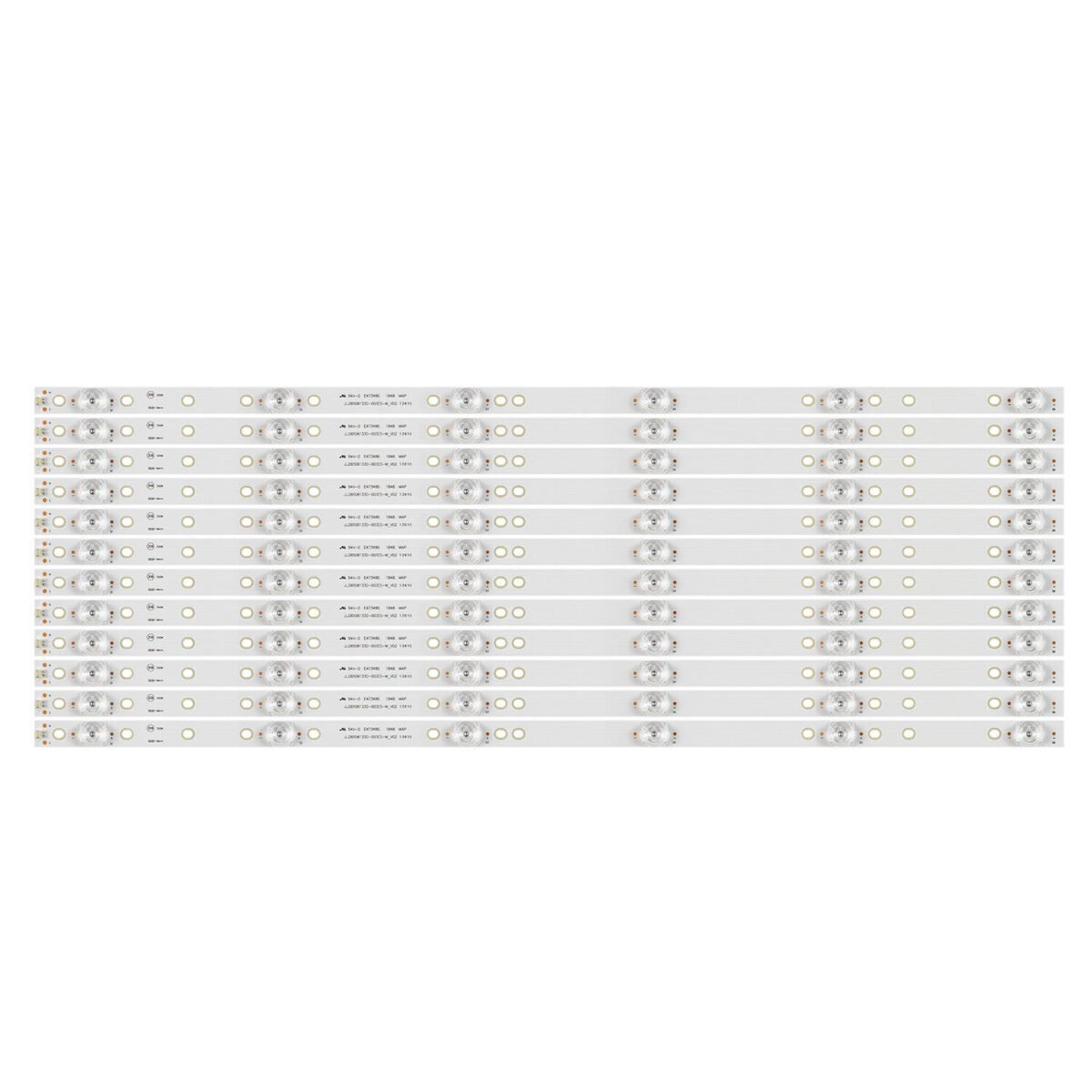 KIT TIRAS DE LED para H65AE6100UK H65A6140 65H6E 65H6D 65R6E 65Q7809 Sharp LC-65Q6020U LB65073 V0 Ph