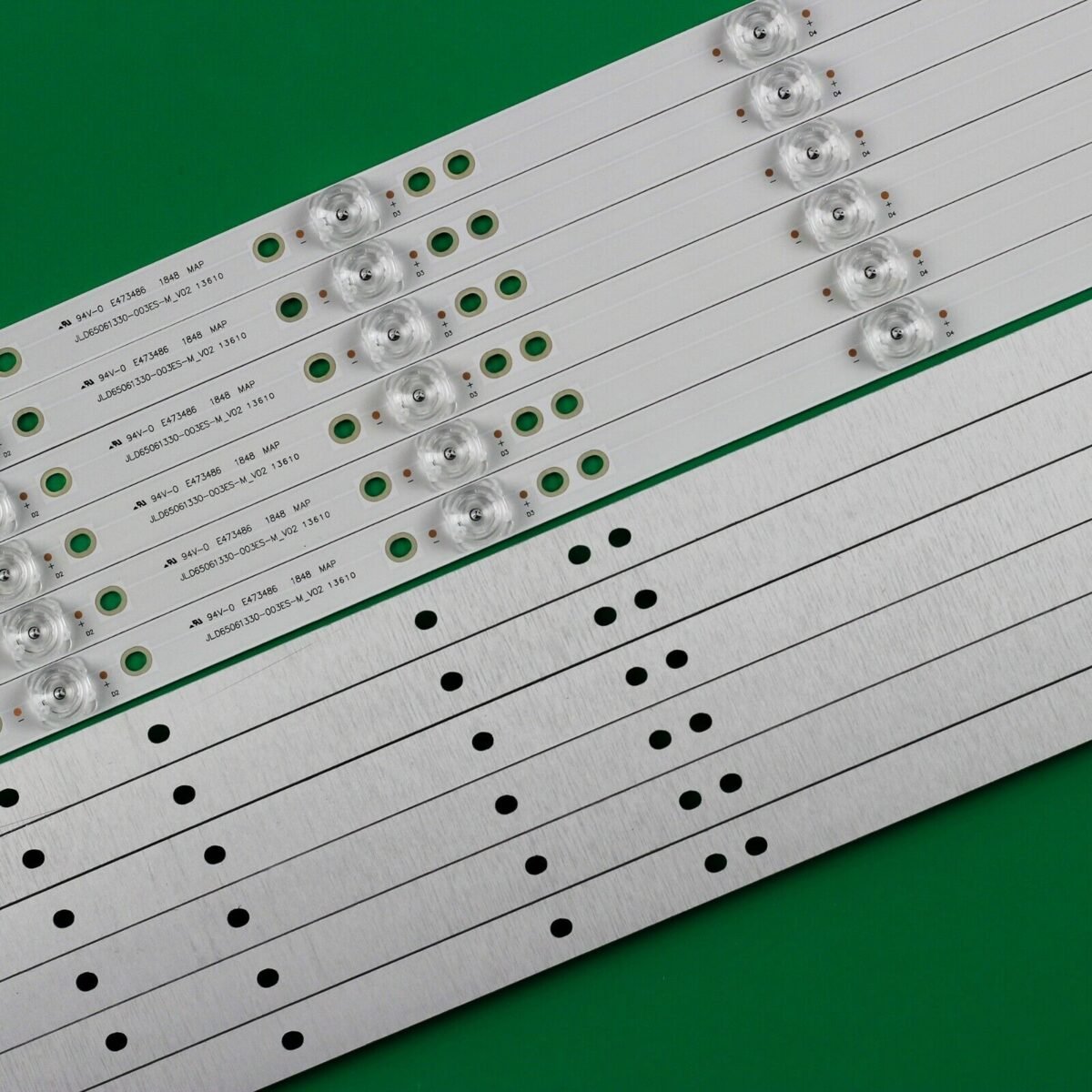 KIT TIRAS DE LED para H65AE6100UK H65A6140 65H6E 65H6D 65R6E 65Q7809 Sharp LC-65Q6020U LB65073 V0 Ph - Imagen 2