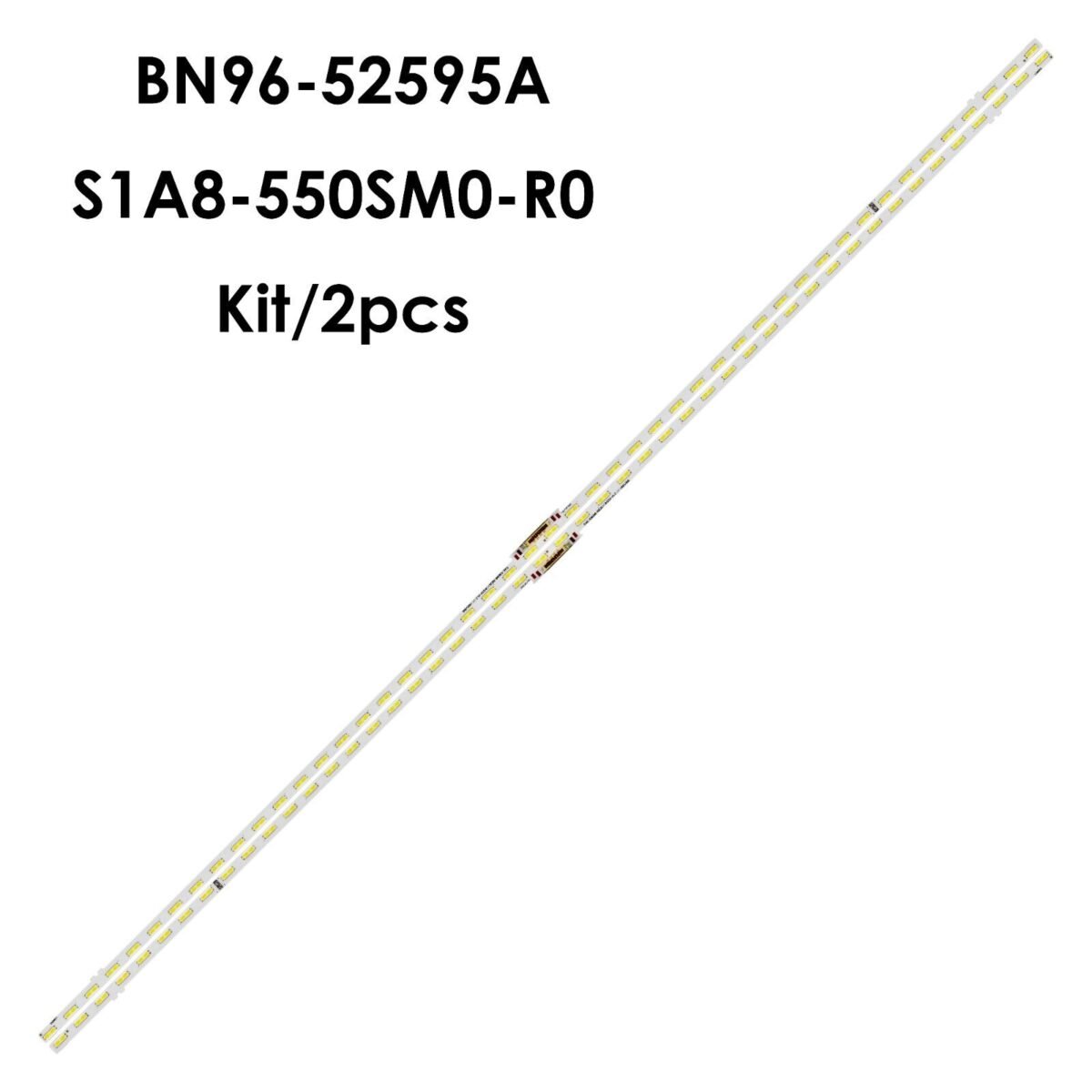 KIT TIRAS DE LED para UA55AU8000G, UN55AU8000K, UN55AU8200G, UN55AU8200K, UN55AU9000G, UN55AU9000K, GU55AU8079U, GU55AU9079U