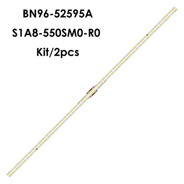 KIT TIRAS DE LED para UA55AU8000G, UN55AU8000K, UN55AU8200G, UN55AU8200K, UN55AU9000G, UN55AU9000K, GU55AU8079U, GU55AU9079U