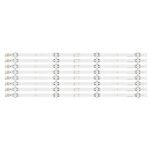 KIT TIRAS DE LED para GRUNDIG, ZVA65600-AA, 49GUB8765, 49GUB8767, 49GUB8762, 49VLX7730, BP, 49VLX7730BP, 057T49-C15