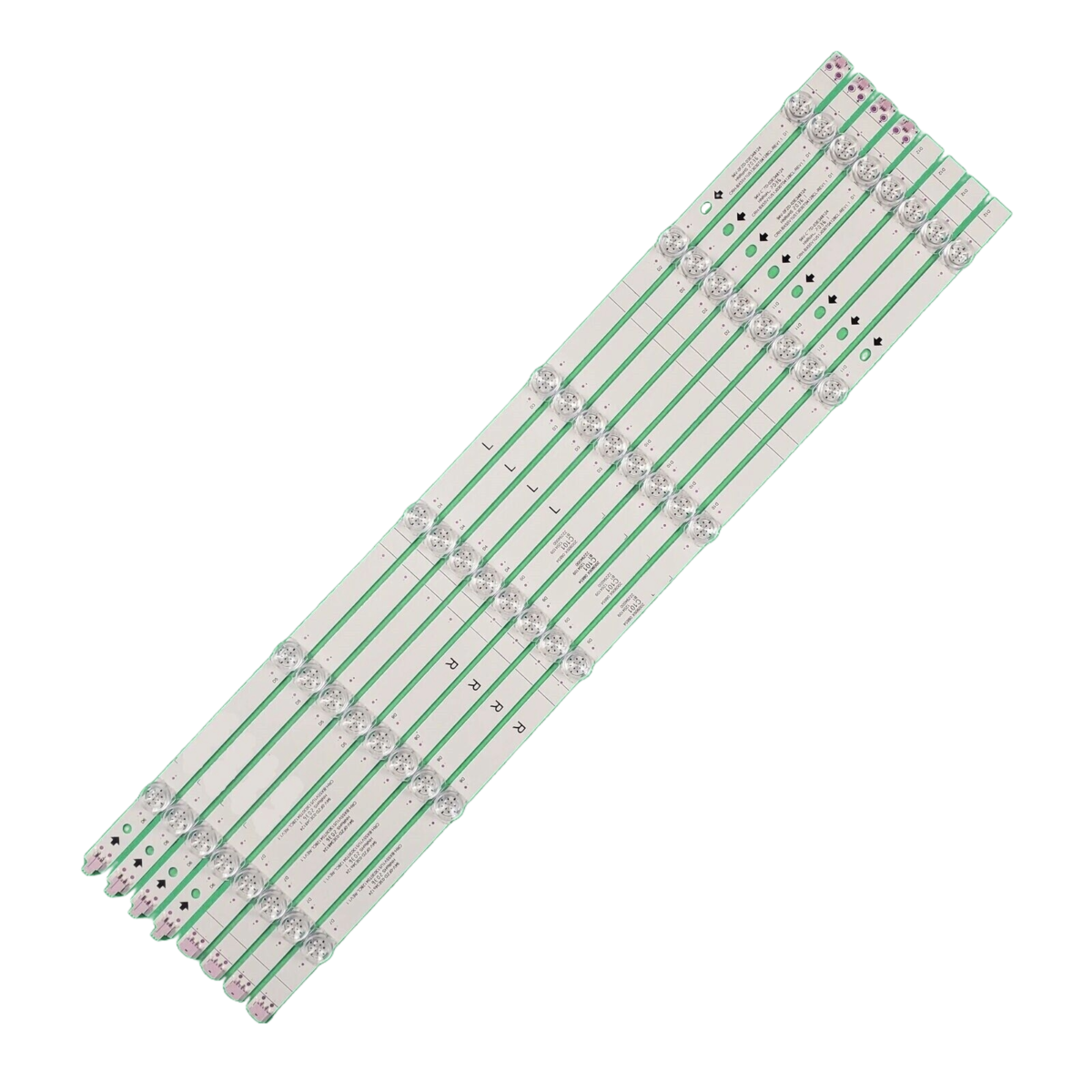 KIT TIRAS DE LED para HISENSE H55B7100UK H55B7100 H55B7300 H55B7300UK H55BE7000 H55BE7200 H55BE7400 H55BE7000UK H55BE7000IL