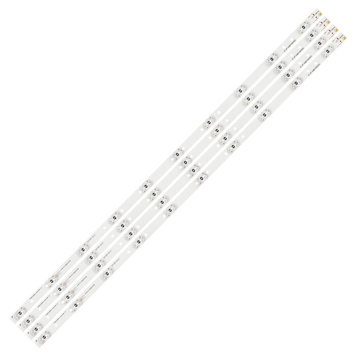 KIT TIRAS DE LED para IC-B-HWBC40D453 40/233FDVD S4-Z5-V3-2 40/233F 40/233I V400H1J V400HJ6-PE1 40F21B-FHD 40F22B-FHD