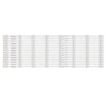 KIT TIRAS DE LED para BX75S3U713030T14088BS REV1.1 JS 75R6E1 75R7E2 75R7070E2 H75B7510 H75B7510UK H75B7510IL H75BE7410 75R6FM
