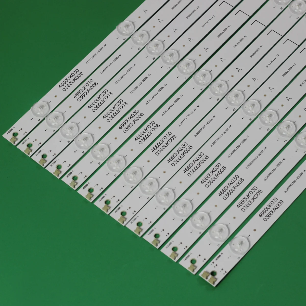 KIT TIRAS DE LED para Sharp LCD60SU478A LCD-60SU478A LCD-60TX4100A LC-60SU470 LC-60UI7652E LC-60SU475A JL.D60061330-020BL-M 002BR - Imagen 2