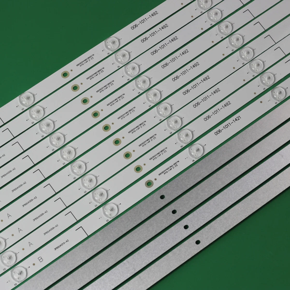 KIT TIRAS DE LED para Sharp LCD60SU478A LCD-60SU478A LCD-60TX4100A LC-60SU470 LC-60UI7652E LC-60SU475A JL.D60061330-020BL-M 002BR - Imagen 4