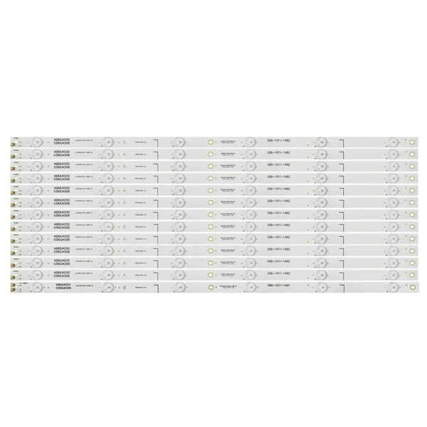 KIT TIRAS DE LED para Sharp LCD60SU478A LCD-60SU478A LCD-60TX4100A LC-60SU470 LC-60UI7652E LC-60SU475A JL.D60061330-020BL-M 002BR