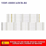 TIRAS LED SAMSUNG 55" UN55J6520 UE55J6300 UE55J6370 UN55J6500 UE55J6300AW UE55J6300AK UE55J6370SU CY-WJ055CGLV1H V5DF-550DCA-R2