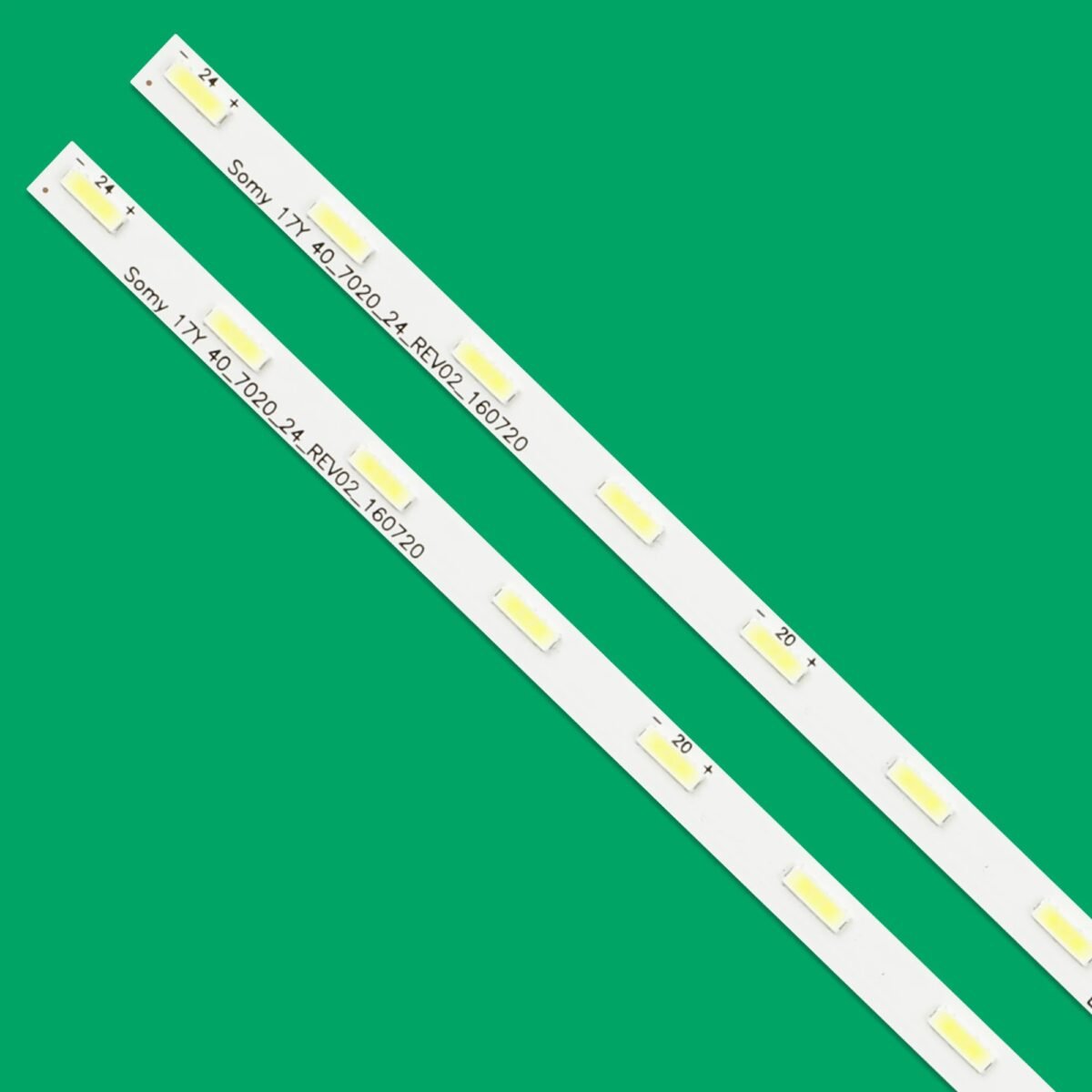 KIT TIRAS DE LED para SONY 17Y, 40_7020_24_REV02 _ 160720, E303084, KDL-40WE663, KDL-40RE453, KDL-40WE665, KDL-40WE6632WS - Imagen 3