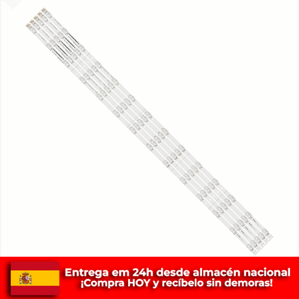 TIRAS LED HISENSE 55" 55Q7809 LB55144 V0 H55A6500 H55A6500UK H55AE6400 55HS68U HSSO-556500791UK 556500791EU 1187164 55 _ HD550S3U51-TA