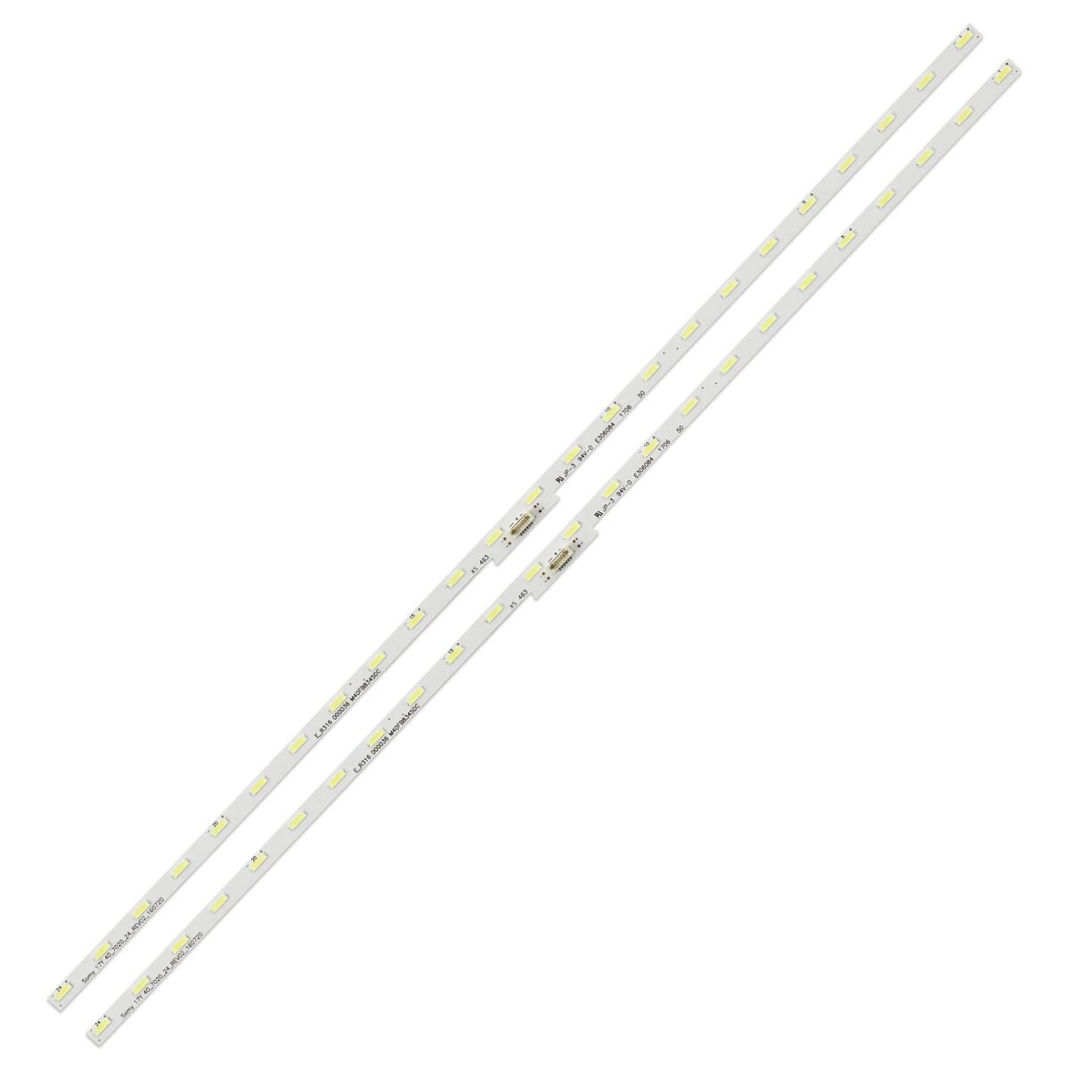 KIT TIRAS DE LED para SONY 17Y, 40_7020_24_REV02 _ 160720, E303084, KDL-40WE663, KDL-40RE453, KDL-40WE665, KDL-40WE6632WS