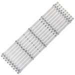 KIT TIRAS DE LED para DEXP U55F8000Q/G U55E9000Q U55E9100Q K55S U55W LED55UA8100 Baird QT55I90ID CC02550D485V10 55E20